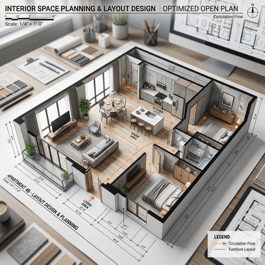Space Planning & Layout Design